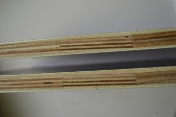 小条建筑覆膜板